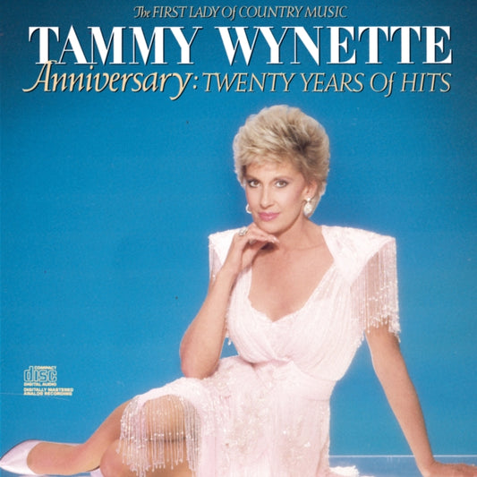 Product Image : This CD is brand new.<br>Format: CD<br>Music Style: Country<br>This item's title is: Anniversary: 20 Years Of Hits<br>Artist: Tammy Wynette<br>Label: Epic<br>Barcode: 074644062526<br>Release Date: 3/24/1987