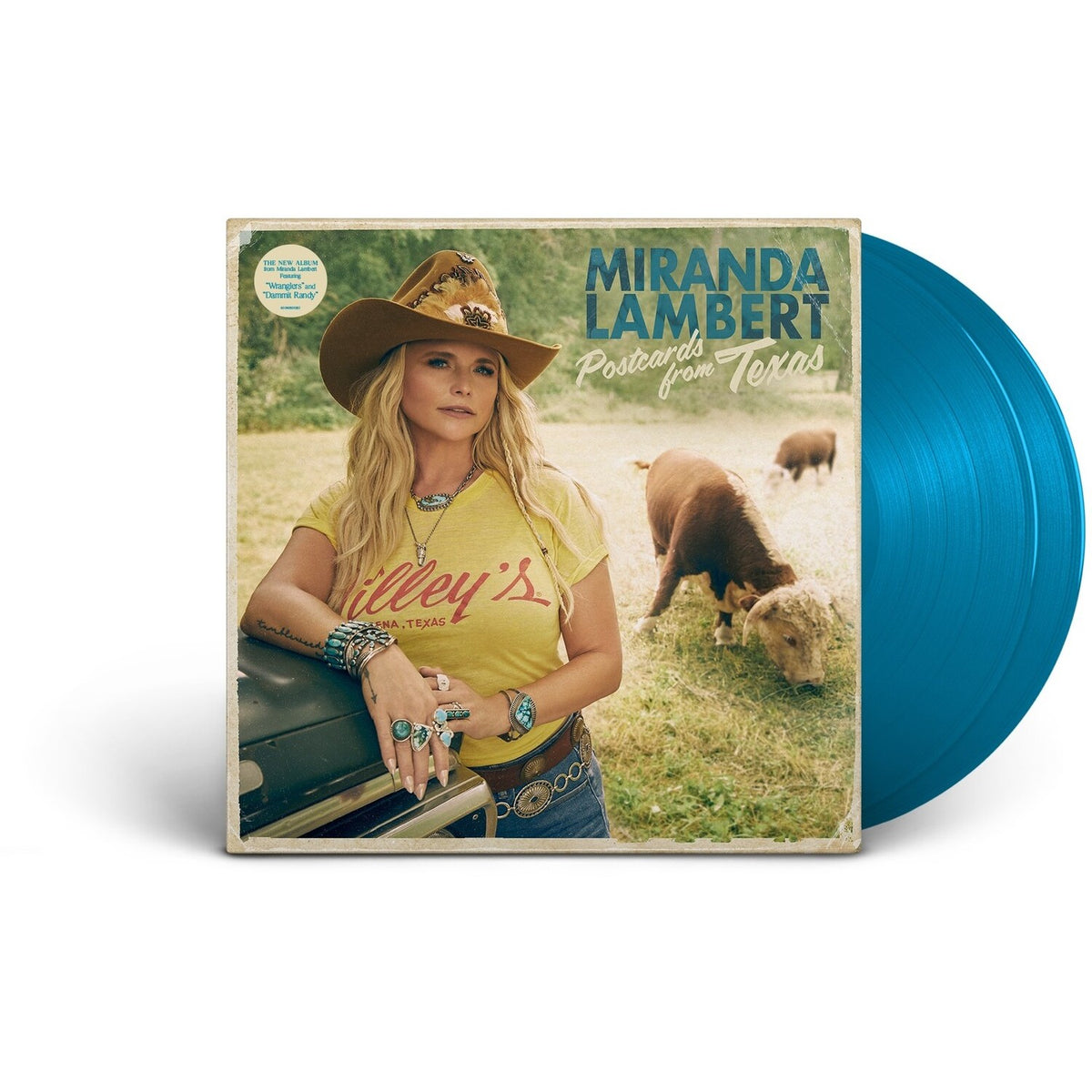 Postcards From Texas (X) (Sea Blue Vinyl/2LP)