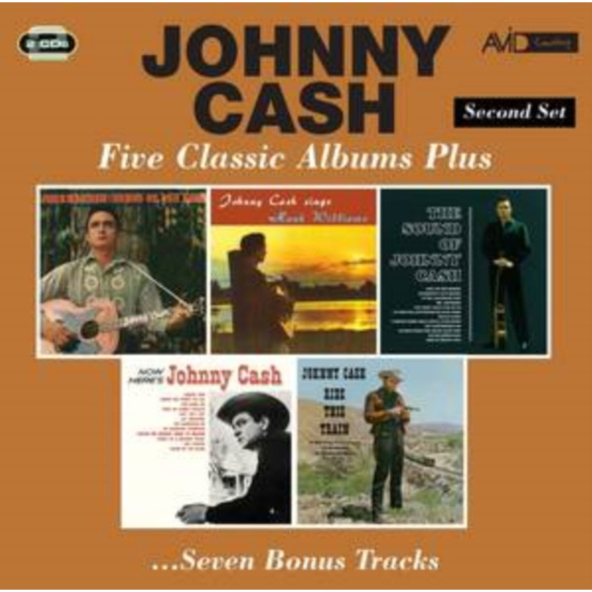 Songs Of Our Soil / Sings Hank Williams / Sound Of Johnny Cash / Now Here's Johnny / Ride This Train